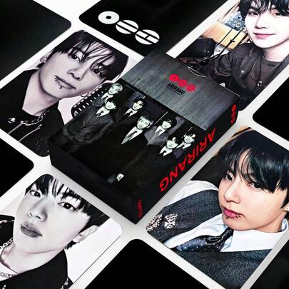 55 piezas Tarjetas Lomo K-Pop 2026 ARIRANG Nuevo Álbum Tarjetas Mini Alta Definición V Tarjetas de Foto Selfie Tarjetas Postales Coleccionables Mercancía de Fan Caja de Regalo Colección de Fan Amy Regalo de Cumpleaños Tarjetas Intercambiables