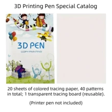 3D Printing Pen For Kids Education, A 3D Doodle And Drawing Magic Pen That Works At Room Temperature, With 3 Adjustable Speeds, One-Click Filament Replacement, DIY Educational Drawing And Parent-Child Interactive Toy, Suitable For 3-12+ Years Old Boys And Girls, Creative Gift (Pen, Filament, Color And Style Random) - Multicolor - View 20