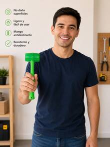 Heavy-Duty Rubber Mallet For Flooring, Tile, And Assembly Installation - A - View 4