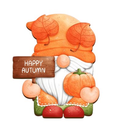 2D Flat - 1pc Wooden Autumn 2D Flat Decoration, Happy Autumn Outdoor Sculpture, Wooden Yard Art Sky Garden Decor, Outdoor Decor, Yard Decor, Yard Supplies, Party Decor, Holiday Supplies, 2D Flat
