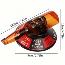 Party Beer Bottle Spinning Game, Truth Or Dare, Multi-Player Interaction, Suitable For Parties, Team Building, Christmas, Halloween - Multicolor - View 10