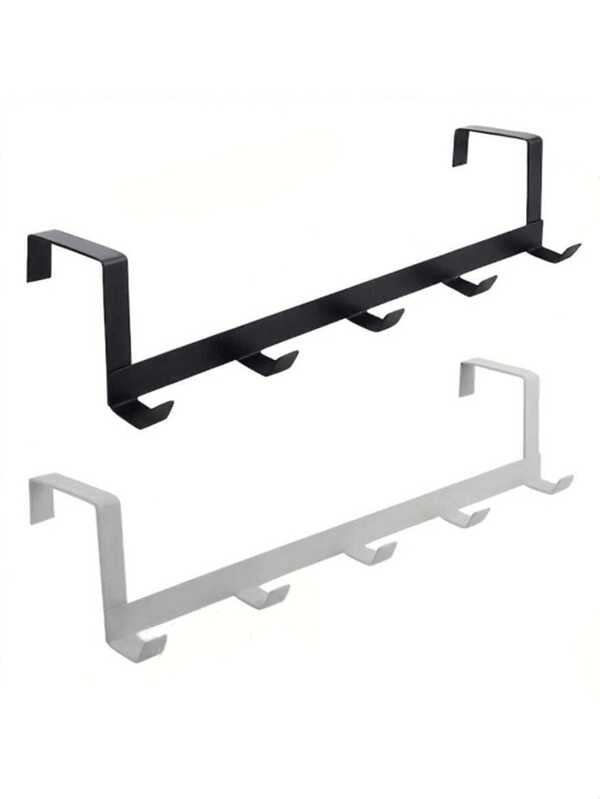 1/2 Packungen Türhänger mit 5 Haken, für Mäntel, Hüte, Bademäntel, Handtücher, für Schlafzimmer, Kleiderschrank usw. Dieser stabile und langanhaltend Türhänger ist ein idealer Türhänger-Organizer für Studentenwohnheim-Essentials, Küchendekoration, Badezimmerdekoration, Geschenke