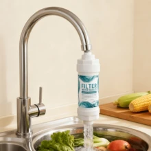 淋浴花灑水過濾器 水龍頭淨水器 淋浴過濾器 浴缸除氯淨水器 熱水器進水前置過濾器 洗衣機水龍頭過濾器 家用廚房水龍頭淨水過濾器 - 加強過濾器 - 查看 4