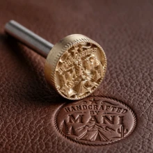 Custom Leather Stamp With Steel Rod, Custom Personalized Leather Branding Iron, Custom Leather Branding Iron, Custom Leather Stamp - Multicolor - View 11