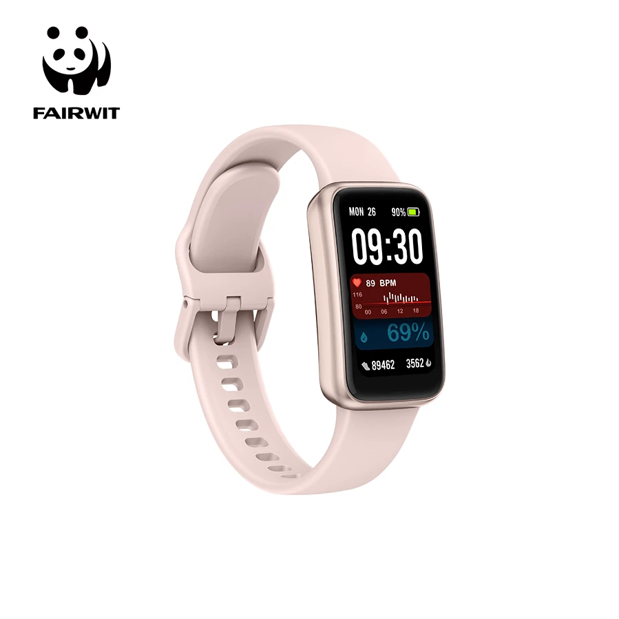 PANDA IDB05 Smart Watch Band, Bluetooth Calling, Message Notification, Pedometer, Calorie Calculator, Calculator, Alarm, Flashlight And More Multifunction Smart Watch, 3ATM Waterproof, Supports 100 Sports Types, Compact And Portable Women's Watch