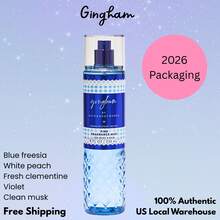 Bruma de fragancia de Bath & Body Works - Paquete de 1 (Tamaño completo - 8 OZ) - Azul guinga - Ver 4