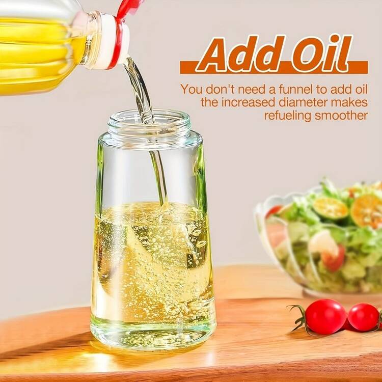 SOKANY Multifunctional Kitchen Oil Spray Bottle, Dual-Use Inverted Spray, Glass Material, Large Opening Design, Leak-Proof & Drip-Free, 65° Wide Angle Atomization For Even Coverage, Suitable For Cooking/Grilling And More - Watering Can - View 8