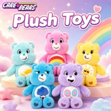 Care Bears 30-33cm Plush Doll Soft Fluffy Stuffed Bear Cartoon Character Plush Doll Children's Birthday Gift Home Decor Fan Collection - Multicolor - View 7