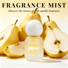 GAZIPOO Perfume Spray Frutado Floral 15ML, Manga/Uva/Cereja/Maçã Verde/Pera Múltiplos Aromas, Fragrância Corporal Portátil de Longa Duração para Trabalho, Estudo, Encontro, Jantar, Presente Ideal de Festival para Mulheres - sabor de pera - Visão 3