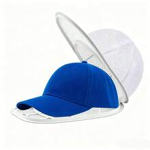 1/2pcs (White Cleaning Cloth + Holder) Hat Washing Bag, Anti-Deformation Hat Protector Bag, Washing Machine Hat Washing Tool, Baseball Cap/Baseball Cap Washing Rack, Suitable For Cleaning Various Hats - Multicolor - View 7