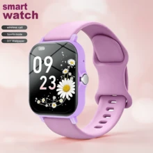 Reloj inteligente unisex con llamadas inalámbricas y alertas de mensajes, podómetro, seguimiento de calorías y distancia, modos deportivos múltiples, control de música, cámara remota, alarma, Body de PC y correa de silicona, batería de 180mAh, carga USB, reloj inteligente multifuncional para teléfonos inteligentes, regalo para vacaciones - Multicolor - Ver 20