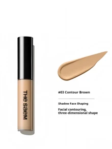 The Saem High Coverage Liquid Concealer, Menutupi Lingkaran Hitam, Bintik-bintik, Jerawat, Riasan Pencerah dan Kontur Multifungsi, Tersedia dalam Berbagai Warna - Warna kontur #3 - View 1