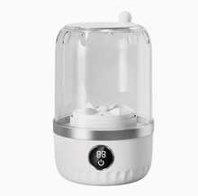 Akane Portable USB Rechargeable Mini Washing Machine, Built-In 2 X 1200mAh Batteries, Suitable For Travel Laundry, Specifically For Washing Underwear, Panties, Socks, Tea Cloths, Small Towels, With LED Display, One-Touch Operation, Space-Saving Design, Suitable For Dorms, RVs, Bathrooms, Vertical Storage, Dorm Essential, Lightweight And Durable Plastic Material, Compact Cleaning Solution, Suitable For Dorms - Multicolor - View 16