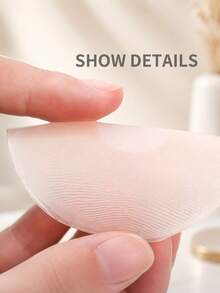 2/6/12 Female-Specific Nipple Covers, Reusable Nipple Covers. These Are Silicone-Material, Invisible And Reusable Nipple Covers, Also Equipped With A Portable Case. - Multicolor - View 5