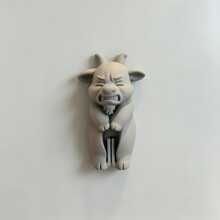 5件裝農場動物袋夾，可調節磁鐵，不使用時可附著在冰箱上。五隻堅固的小農場動物承擔重要使命——將您的咖啡、穀片、糖果和零食袋密封緊實。此系列包含：牛、 - A - 查看 2