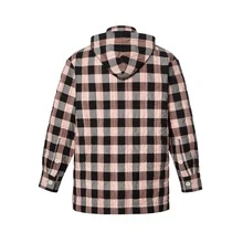 LOEWE Quilted Check Hooded Shirt Multicoloured - Multicolor - View 2