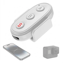Wireless Camera Remote Control, Compatible With/Action Camera/Phone/360 Degree Camera And Other Devices, With Wireless Shutter Function, Suitable For Outdoor Sports, Video Recording, Selfie And Travel. Built-In 55mAh Battery - View 12
