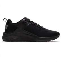 PUMA Electron E Comfortable Lightweight Mesh Fabric Shock-Absorbing Non-Slip Wear-Resistant Breathable Low-Top Running Shoes Unisex - Black - View 6