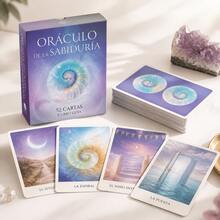 Nebula Spiral Style Wisdom Oracle Cards Oráculo De La Sabiduría Tarot Cards Spiritual Guidance Casual Tabletop Game Cards Stress Relief Party Board Game Cards - View 7