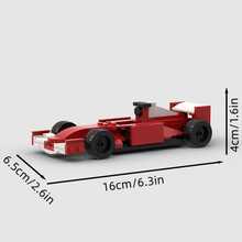 High-Speed Racing Car Building Blocks, Technical Sports Vehicle Model, DIY Assembly Construction Toy, Creative Birthday Gift, Compatible With Major Brands - Model - View 16
