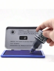 Square Ink Pad, Quick-Drying Water-Based Ink, For Stamps, Stamp Pads, Suitable For Students, Teachers, Accountants, Financial Personnel, Stamping, Fingerprints, Back To School, Learning Supplies, Office Supplies - Multicolor - View 7