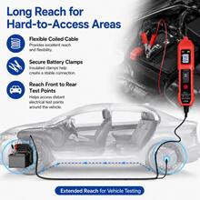 LED Display USB Powered Car Circuit Tester - Comprehensive Diagnostic Tool, Non-Wireless Operation, ≤36V Compatibility - Essential For Car Maintenance - CT03 - View 4