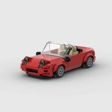 High-Speed Racing Car Building Blocks, Technical Sports Vehicle Model, DIY Assembly Construction Toy, Creative Birthday Gift, Compatible With Major Brands - Model - View 11