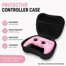 Borsa di stoccaggio rigida in EVA per controller di gioco - Borsa di stoccaggio da viaggio universale antiurto, compatibile con One/Series X/S & Switch Pro - Visualizzare 2