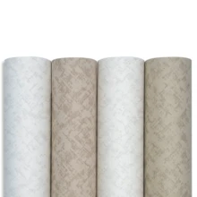4pcs 4-Color Embossed Solid Color Wrapping Paper, Premium Cool & Warm Tone White Series Wrapping Paper, 44.5*76.2cm (17.5*30in), 120g Thickened Matte Premium Christmas Gift Wrapping Paper, Suitable For DIY Bouquets, Gift Boxes, Birthdays, Weddings, Parties And Holiday Packaging - SY-eFGH - View 1