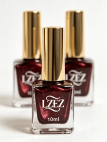 2瓶水性指甲油 - LZEZ - 新金色蓋 20ml 免烘烤可撕除持久快乾指甲油 溫柔色調水性指甲油 可撕除快乾 日常百搭 - 酒紅色 - 查看 5