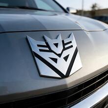 Cool Transformer-Style Three-Dimensional Car Sticker, Laptop Stickers, Motorcycle Stickers, And Car Stickers, Body Stickers, Autobots Personalized Stickers For Decoration Car Exterior Sticker Decorations And Accessories - Multi-color-1 - View 3