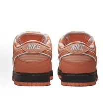 Nike SB Dunk Low Concepts QS Special Lobster Edition Premium Suede Skate Sneakers Zoom Air Cushioning Unisex Grail Streetwear Shoes - Orange - View 5