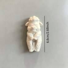 5件裝農場動物袋夾，可調節磁鐵，不使用時可附著在冰箱上。五隻堅固的小農場動物承擔重要使命——將您的咖啡、穀片、糖果和零食袋密封緊實。此系列包含：牛、 - A - 查看 5