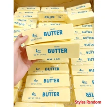1PC Large Size Simulation Butter Stick Slow Rebound Squeeze Toy, Elastic Soft TPR Repeated Pinch Stress Relief Ornament, 4OZ BUTTER Label Wrapper Design, Fandom Merch Relax Supply, Album Matching Accessory, Fan Birthday Favor - Multicolor - View 8