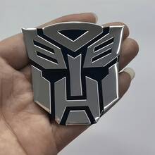 Cool Transformer-Style Three-Dimensional Car Sticker, Laptop Stickers, Motorcycle Stickers, And Car Stickers, Body Stickers, Autobots Personalized Stickers For Decoration Car Exterior Sticker Decorations And Accessories - Multi-color-1 - View 6