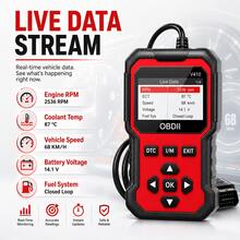 Enhanced Universal OBD II Scanner Car Engine Fault Code Reader CAN Diagnostic Scan Tool, Can Read And Clear Error Codes For Models From 1996 - V410 - View 4