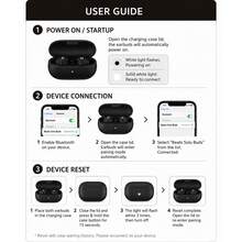 Beats Solo Buds True Wireless Bluetooth Mini In-Ear Earbuds, Stereo Bass Dalam, Pengisian Cepat USB-C, Earphone Olahraga Ringan untuk iPhone Android dan Kebugaran Sehari-hari - View 5