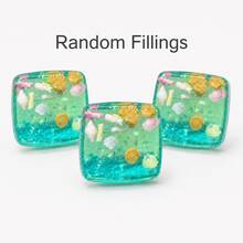 Malt Candy Ocean Ice Cube Squeeze Toy 海洋主題透明果凍方塊貝殼圖案軟捏玩具,趣味顏色辨識教育玩具,訓練專注力與手眼協調,親子互動生日派對小禮物 - 彩色 - 查看 13