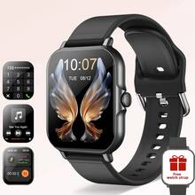 Reloj Inteligente, Llamadas/Marcación Inalámbrica, Múltiples Modos Deportivos, Recordatorio y Rechazo de Llamadas Entrantes, Notificación de SMS, Fondo de Pantalla Personalizable, Compatible con Sistemas IOS/Android - Multicolor - Ver 1