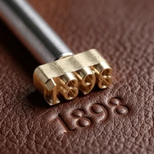 Custom Leather Stamp With Steel Rod, Custom Personalized Leather Branding Iron, Custom Leather Branding Iron, Custom Leather Stamp - Multicolor - View 10