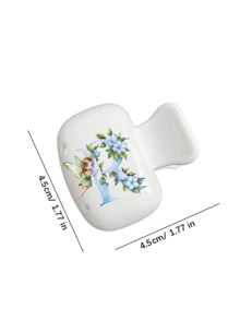 Little Elf Blue Letter Toothbrush Holder - Toothbrush Cover, Cute Design Travel And Home Storage Box With Transparent Lid, Protects Toothbrush Head, Compact Portable Design Convenient To Carry, Protects Toothbrush Head, Features Dual Drainage And Ventilation, Suitable For Home, Dorm And Travel Use | Cute Toothbrush Head Storage Box, Suitable For Bathroom Storage, Suitable For Home And Dorm Use, Back To School, Outings, Back To School, Teacher Gift - Multicolor - View 11