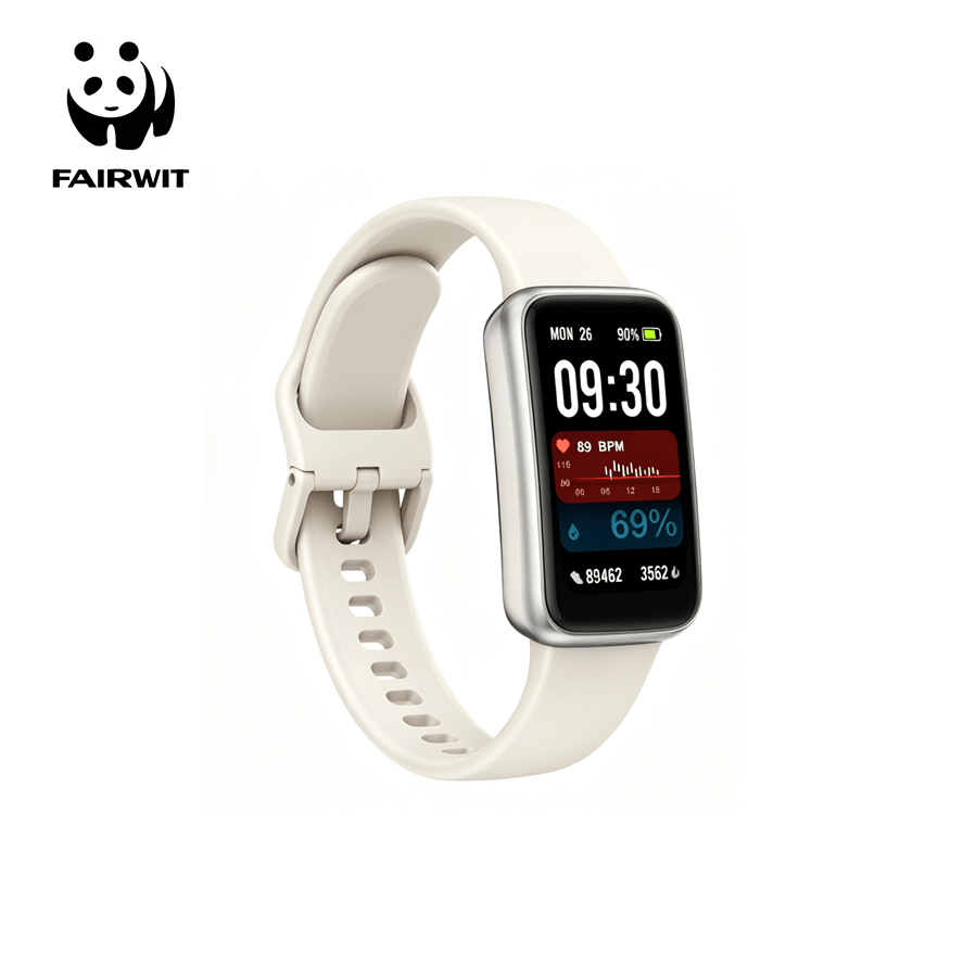 PANDA IDB05 Smart Watch Band, Bluetooth Calling, Message Notification, Pedometer, Calorie Calculation, Calculator, Alarm, Flashlight And More Multi-Function Smart Watch, 3ATM Waterproof, Supports 100 Sports Types, Compact And Portable Women's Watch