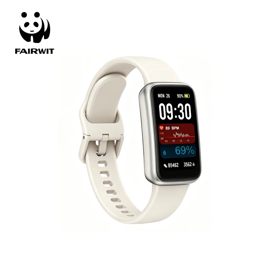 PANDA IDB05 Smart Watch Band, Bluetooth Calling, Message Notification, Pedometer, Calorie Calculation, Calculator, Alarm, Flashlight And More Multi-Function Smart Watch, 3ATM Waterproof, Supports 100 Sports Types, Compact And Portable Women's Watch