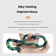 Tangle Marble Series: Stress Relief Toys, ADHD Focus Training Finger Toys, Perfect Holiday Gifts - Multicolor - View 2