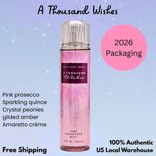 Bruma de fragancia de Bath & Body Works - Paquete de 1 (Tamaño completo - 8 OZ) - Mil deseos - Ver 2