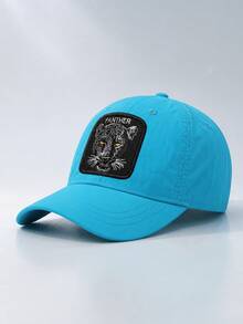 1pc Men's Leopard Print Baseball Cap, Outdoor Sun Protection Casual Mesh Hat, Suitable For Travel, Sightseeing, Beach, Vacation, Unisex - Multicolor - View 10