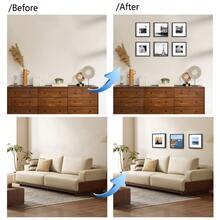 1pc/3pcs/Set 30x30/25x25/20x20cm Multicolor Photo Frames, Exquisite Large Picture Frames For Wall, Portrait Frame For Photo Wall, Picture Frames Collage Wall Decor, Fit 12x12/10x10/8x8-In Pictures, Black/White/Wood Grain/Gold, Classic(No Photo Paper) - Multicolor - View 3