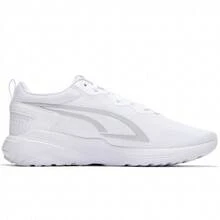 PUMA All-Day Active Comfortable Fabric Cushioned Non-Slip Durable Low-Top Casual Running Shoes Unisex White - White - View 6