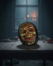 Party Masks - Altın Kafatası - Görünüm 5