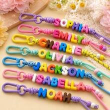 Randomly Mix 10/50/100pcs Acrylic Letter Beads For Jewelry Making Supplies, Colorful Big Alphabet Charm For DIY Bracelet Necklace Craft Bead - Colorful Letter Beads - View 6